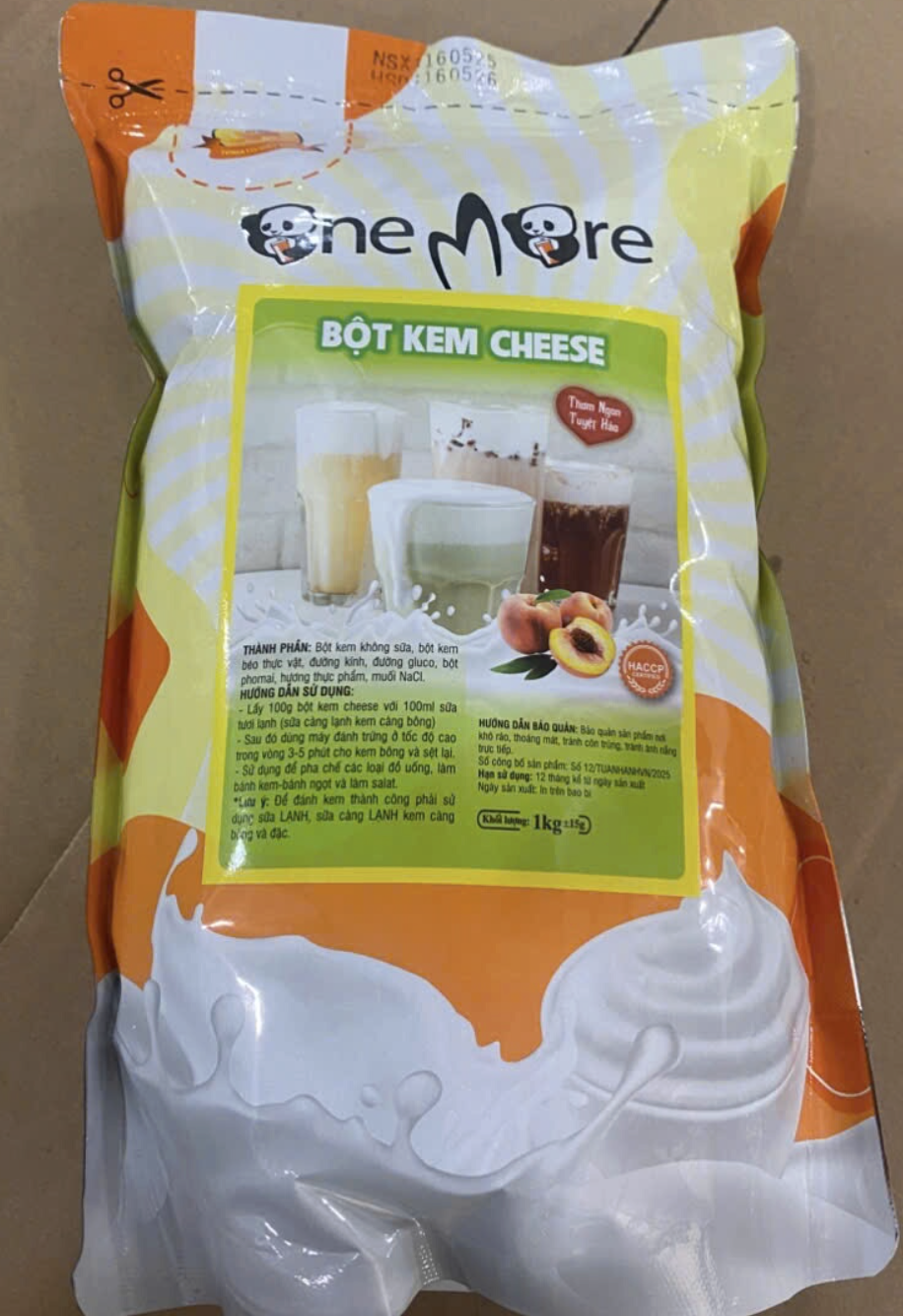 Bột Kem Cheese TOMATO 1kg